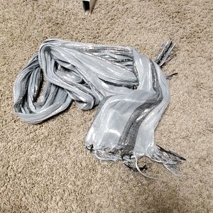 Silver scarf